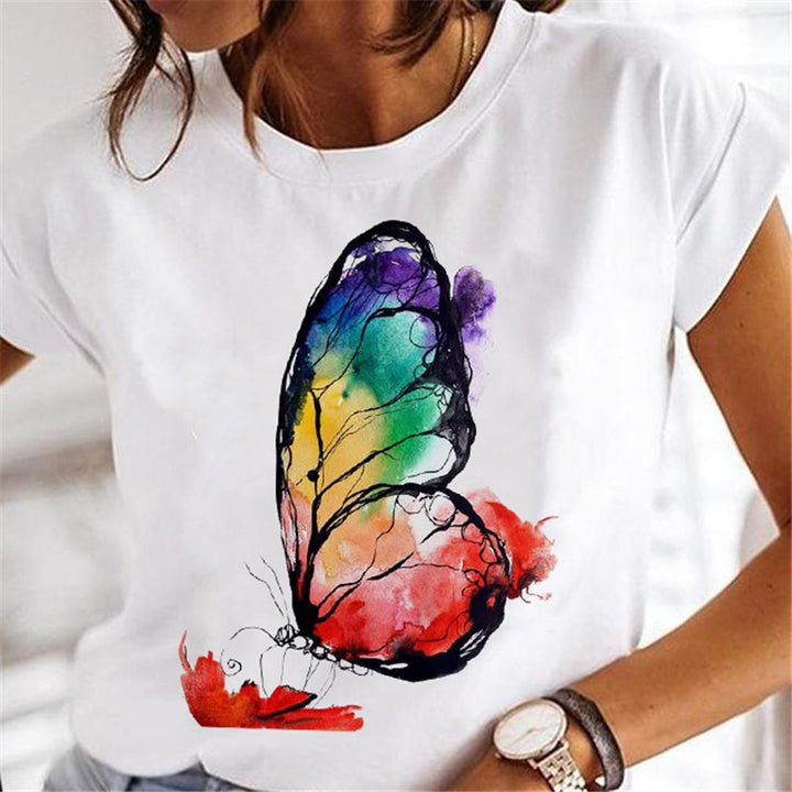 Women Multiple Printed T-shirts Fashion - Super Amazing Store