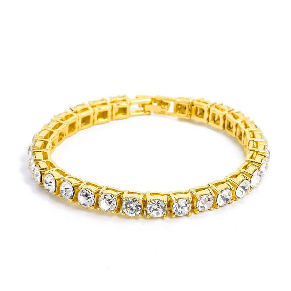 Mens Fashion Single Drain Diamond Bracelet - Super Amazing Store