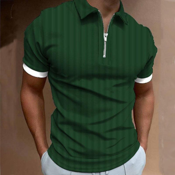 Fashion Men's Casual Short Sleeve Lapel T-Shirt - Super Amazing Store