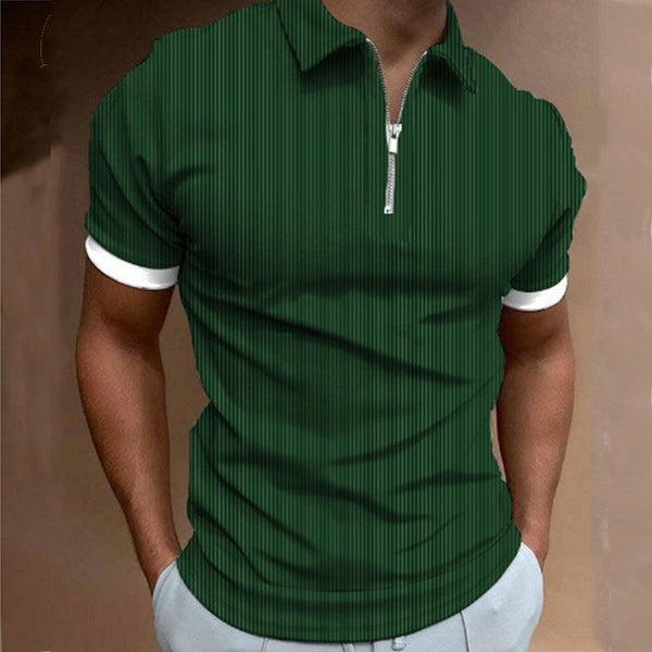 Fashion Men's Casual Short Sleeve Lapel T-Shirt - Super Amazing Store