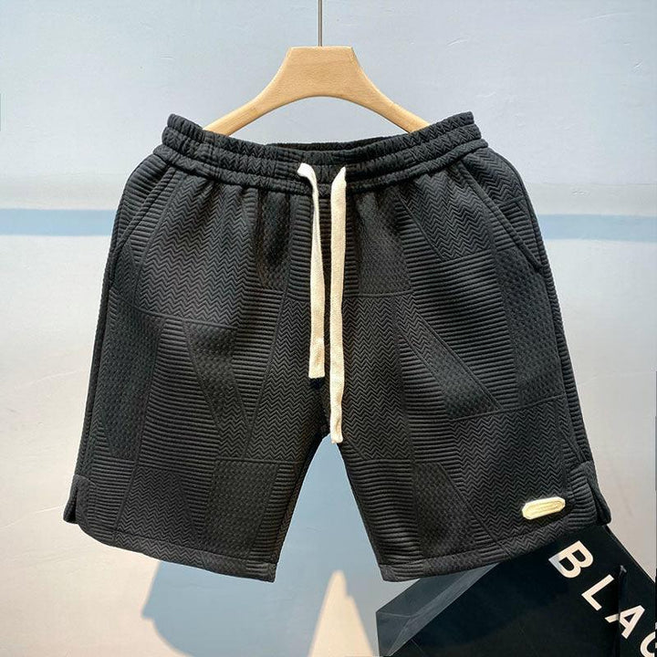 Fashion Personality Wave Pattern Shorts Men - Super Amazing Store