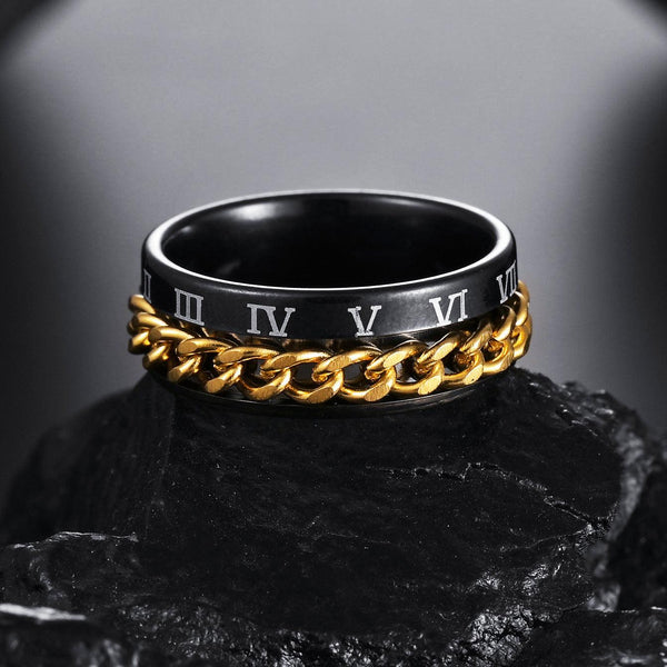 Fashion Roman Numerals Chain Ring - Super Amazing Store