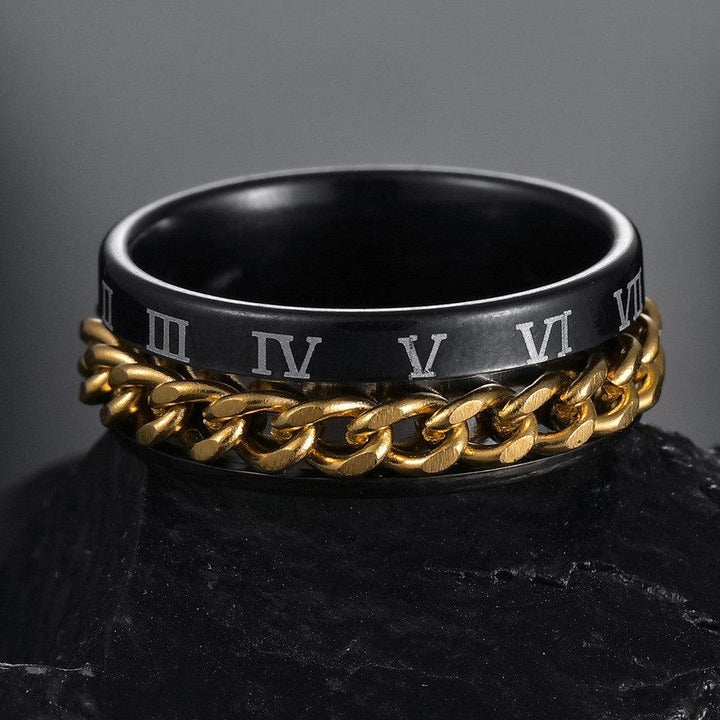 Fashion Roman Numerals Chain Ring - Super Amazing Store