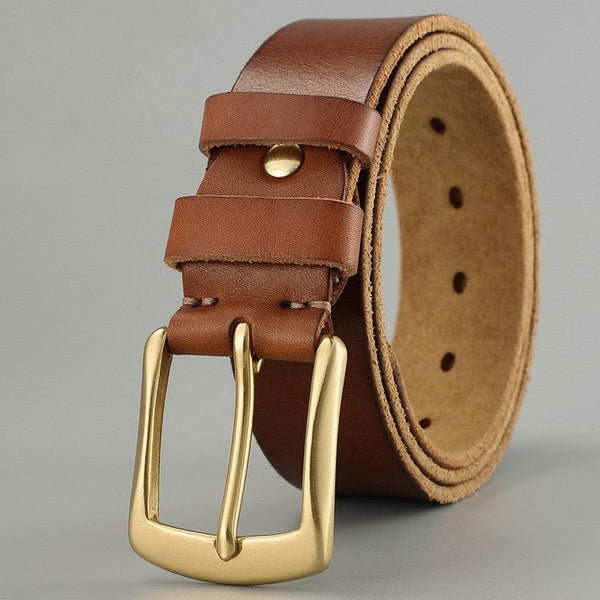 Handmade Casual Trend Men's Belts Cowhide - Super Amazing Store