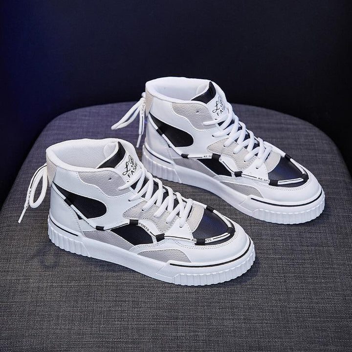 High Top White Shoes Women Flat Running Shoes Women - Super Amazing Store