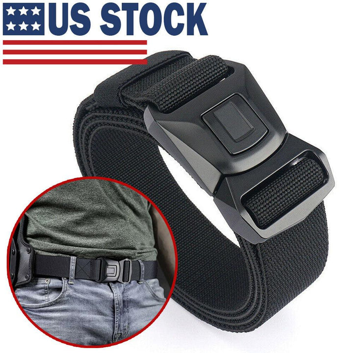 Quick Button Release Buckle Military Belt Strap Tactical Waistband Belts For MEN - Super Amazing Store