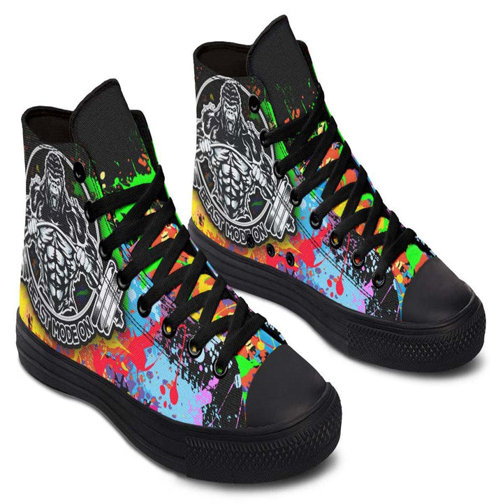 Printed Couple High-top Canvas Shoes - Super Amazing Store