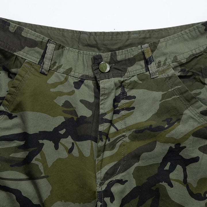 Summer Workwear Men's Camouflage Shorts, Loose Pants, Plus Size European And American Men - Super Amazing Store