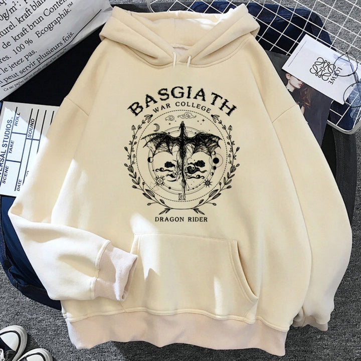 Winter Aesthetic Printed Mountain Hoodie Q2