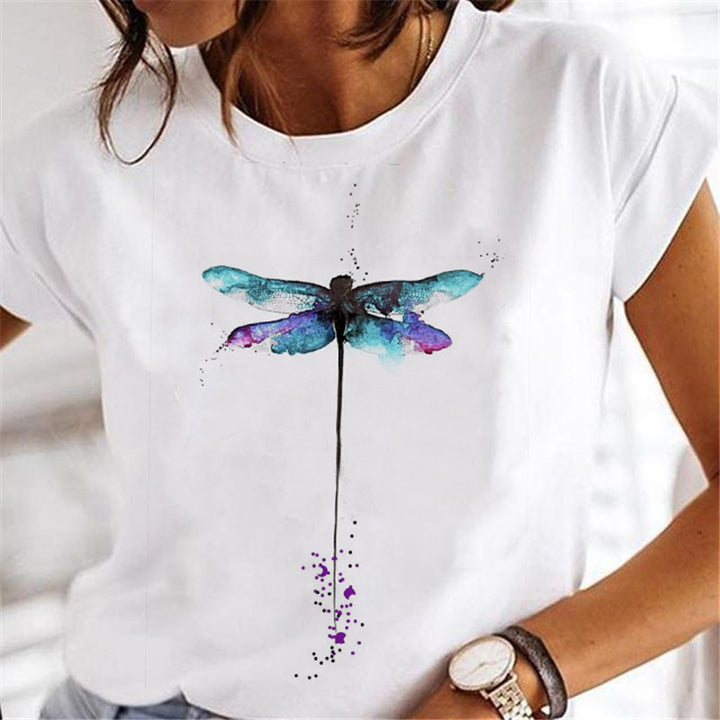 Women Multiple Printed T-shirts Fashion - Super Amazing Store