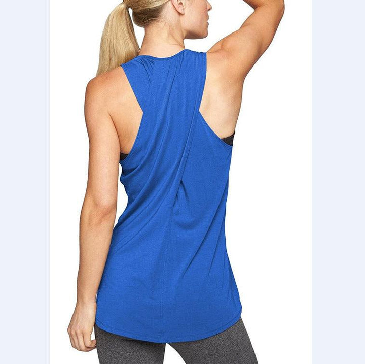 Fitness Sports Vest Women's Fashion Casual Cross - Super Amazing Store