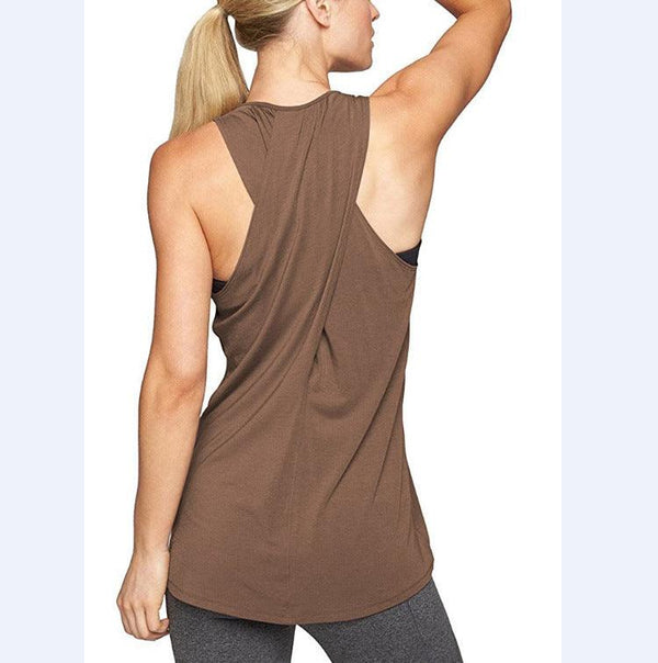 Fitness Sports Vest Women's Fashion Casual Cross - Super Amazing Store