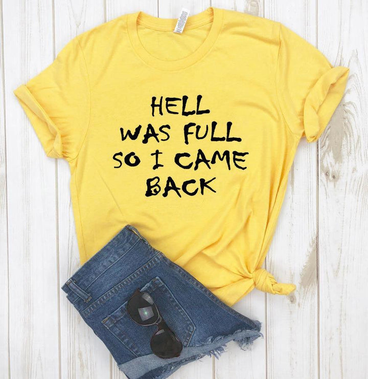 HELL WAS FULL Ebay Short Sleeve Top - Super Amazing Store