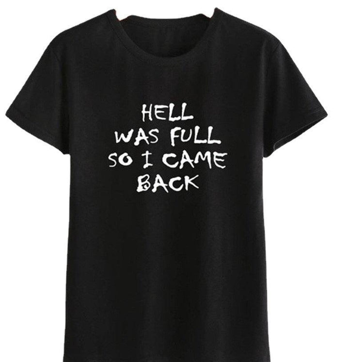 HELL WAS FULL Ebay Short Sleeve Top - Super Amazing Store