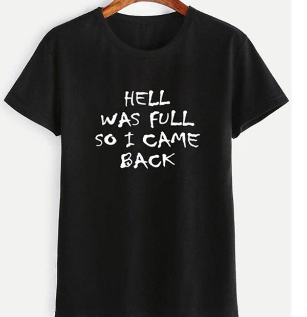 HELL WAS FULL Ebay Short Sleeve Top - Super Amazing Store