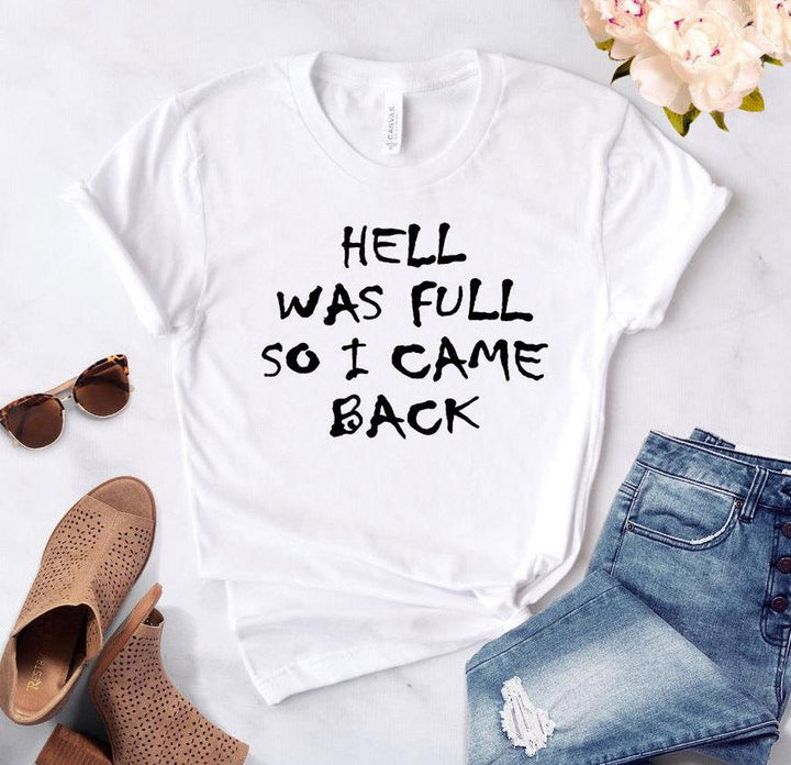 HELL WAS FULL Ebay Short Sleeve Top - Super Amazing Store