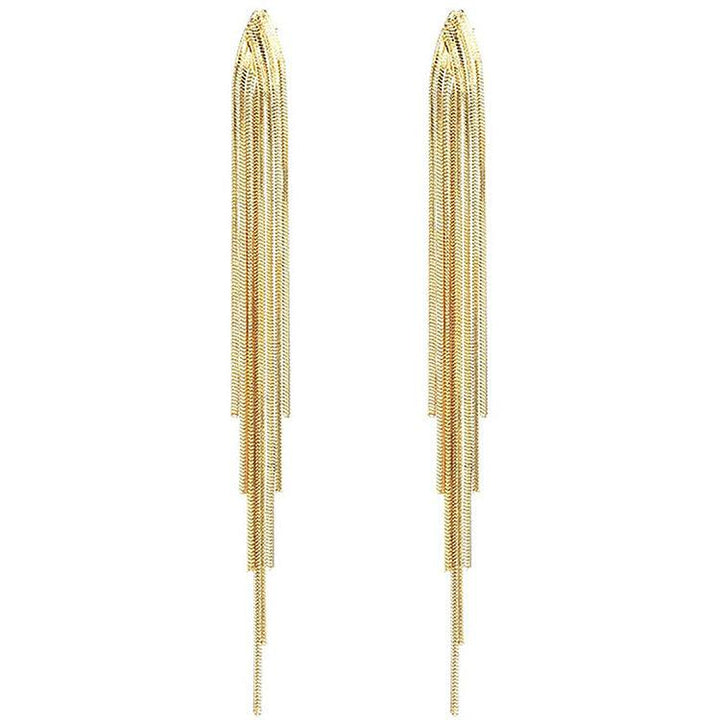 Long Fringe Earrings Female Accessories - Super Amazing Store