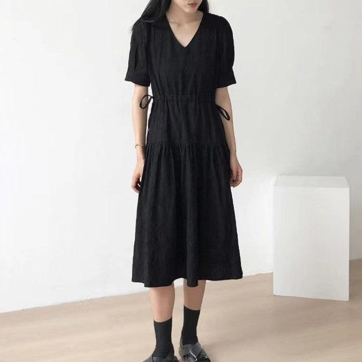 Loose Black Dress With A Premium Feel - Super Amazing Store