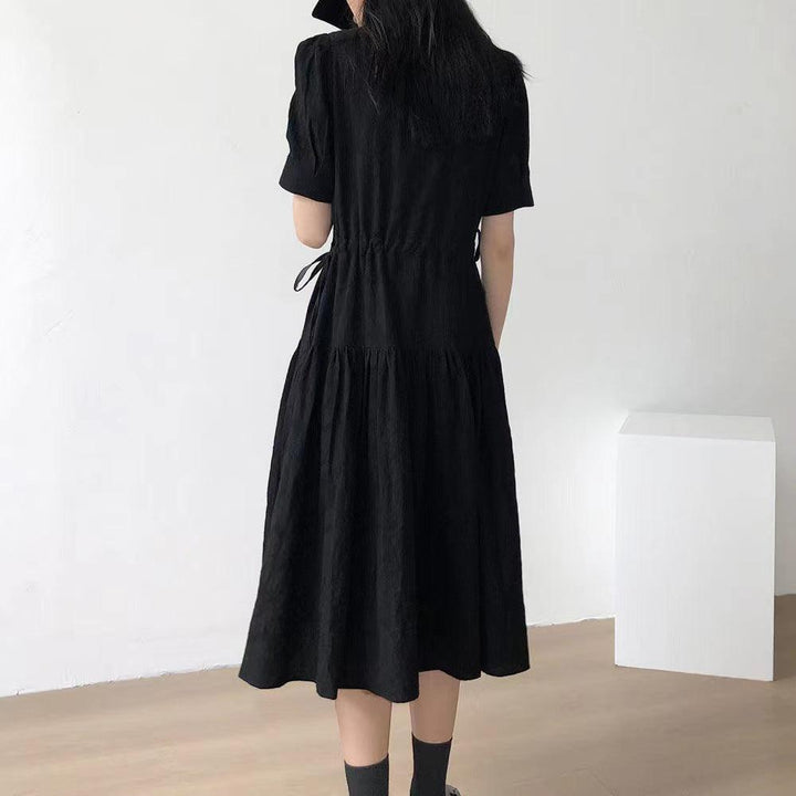 Loose Black Dress With A Premium Feel - Super Amazing Store