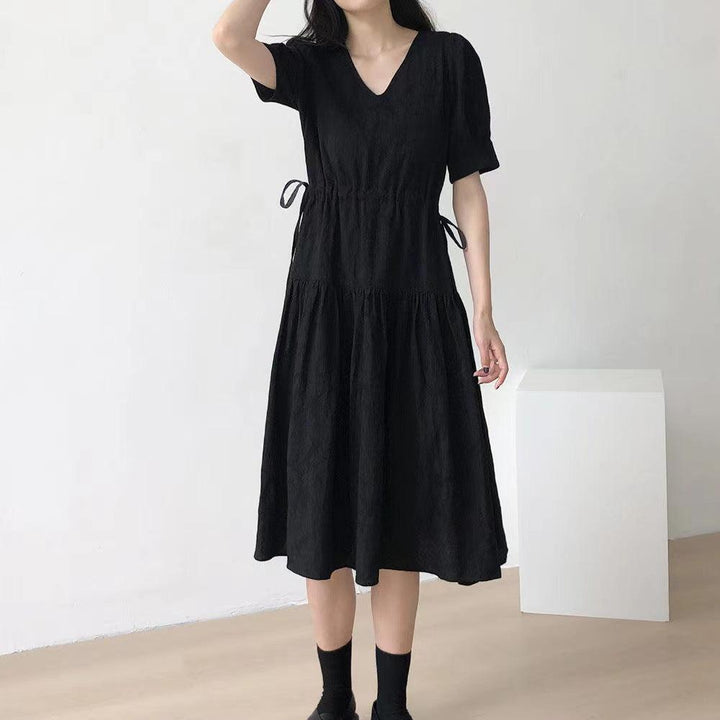 Loose Black Dress With A Premium Feel - Super Amazing Store