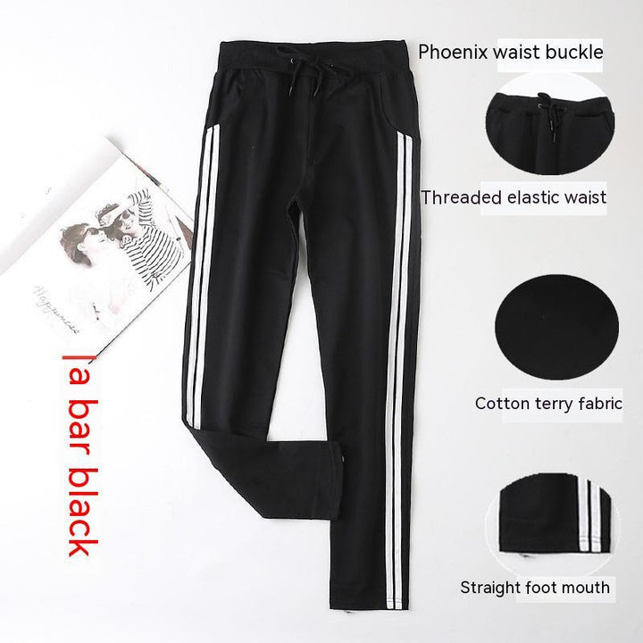 Loose Plus Size Straight Sports Pants - Super Amazing Store