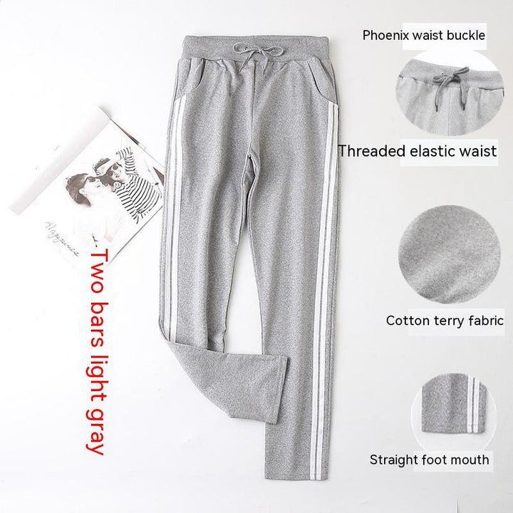 Loose Plus Size Straight Sports Pants - Super Amazing Store