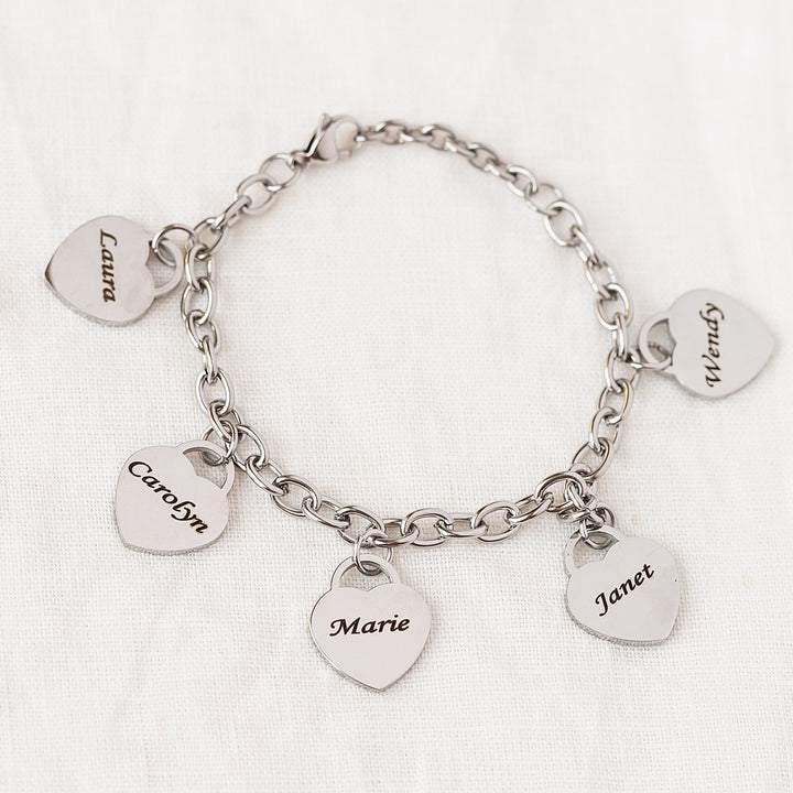 Love Engraved Bracelet Stainless Steel DIY - Super Amazing Store