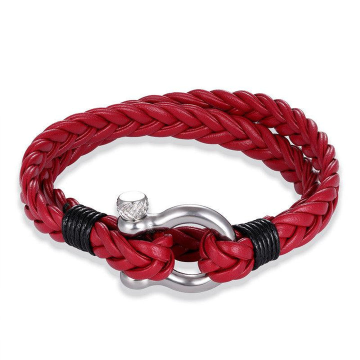 Men And Women All-matching Multi-layer Woven Leather Bracelet - Super Amazing Store