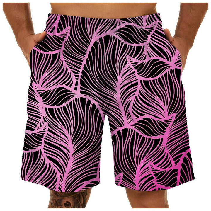 Men's Fashion Casual Print Sports Quick Dry Beach Pants - Super Amazing Store