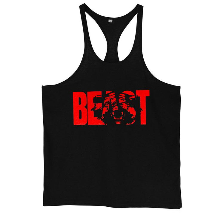 Men's Fitness Sports Printed Tank Top - Super Amazing Store