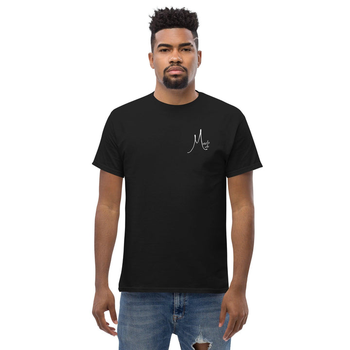 Men's Logo T-shirt Dark Short Sleeved - Super Amazing Store