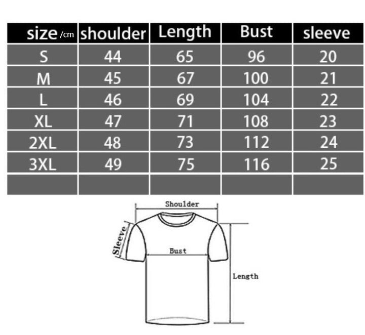 Men's Printed Casual Round Neck Short Sleeves T-shirt - Super Amazing Store