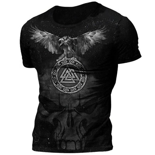 Men's Short-sleeved Shirt With Digital Printing - Super Amazing Store