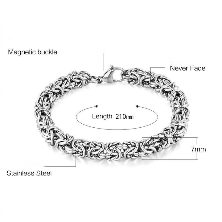 New Personalized Titanium Steel Men's Bracelet - Super Amazing Store