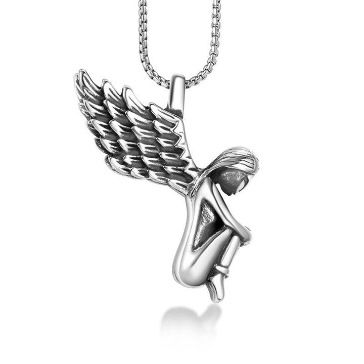 Personality Fallen Angel Pendant Bible - Super Amazing Store