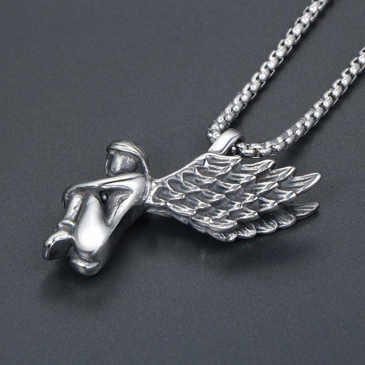 Personality Fallen Angel Pendant Bible - Super Amazing Store