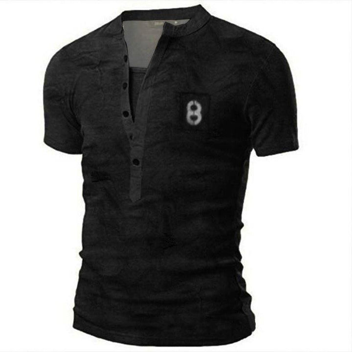 Printed Casual Short Sleeved T-shirt For Men - Super Amazing Store