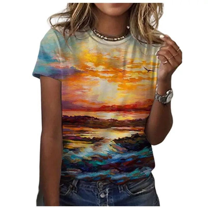 Printed Summer Trend European And American Women's Clothing - Super Amazing Store