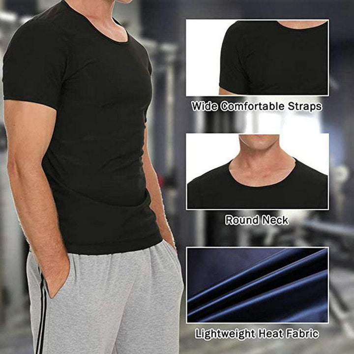 Sweat Suit Sports Fitness Corset Men - Super Amazing Store