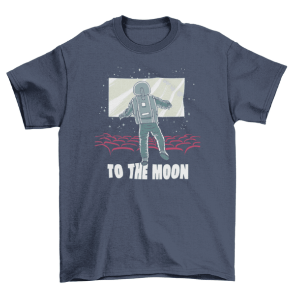 To The Moon Short-sleeved T-shirt For Men And Women - Super Amazing Store