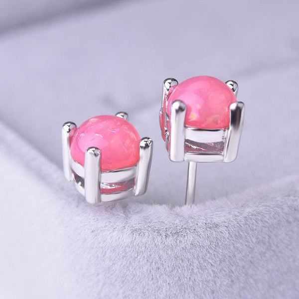 Women's Fashion Opal Eight Claw Inlaid Ear Studs - Super Amazing Store