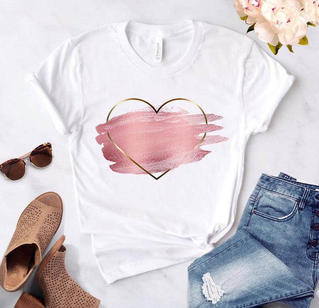 Women's Loose Round Neck Short Sleeve Top - Super Amazing Store