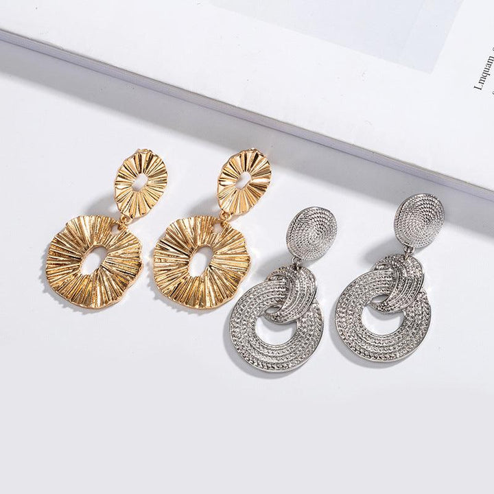 Women's Multi-circle Atmosphere Circle Earrings - Super Amazing Store