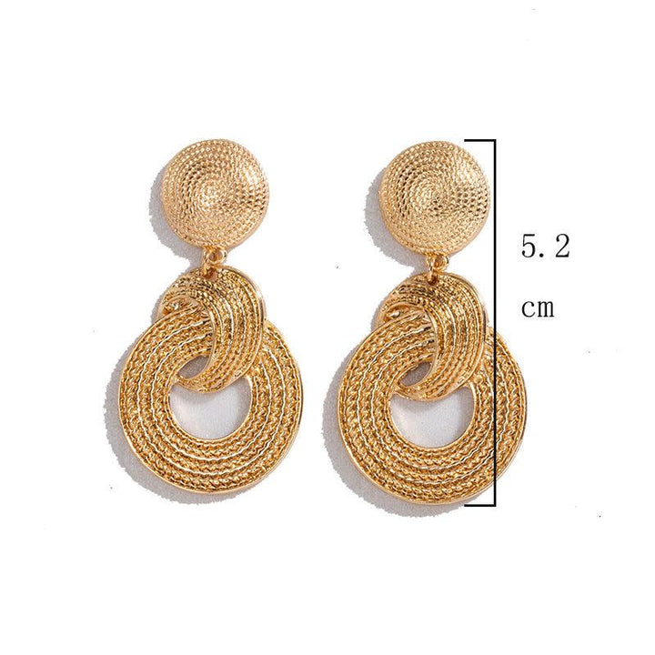 Women's Multi-circle Atmosphere Circle Earrings - Super Amazing Store