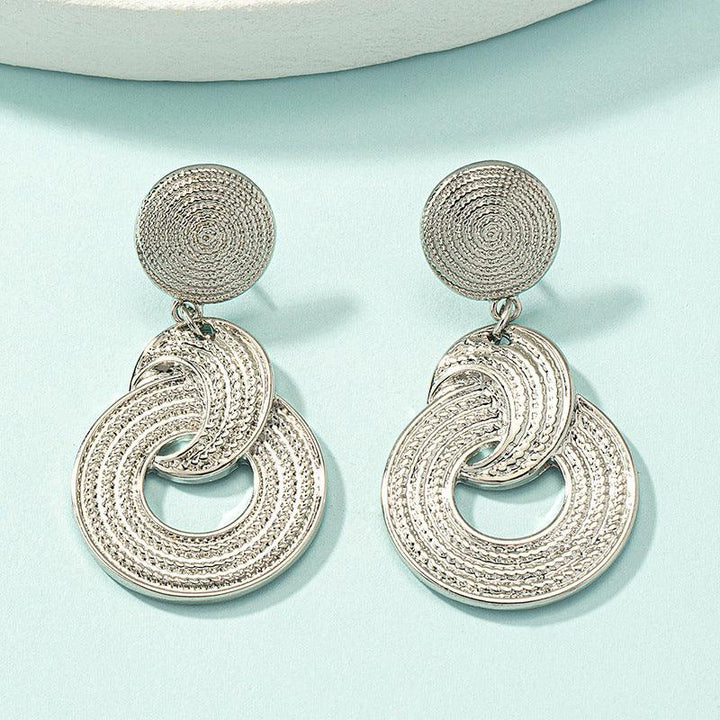 Women's Multi-circle Atmosphere Circle Earrings - Super Amazing Store