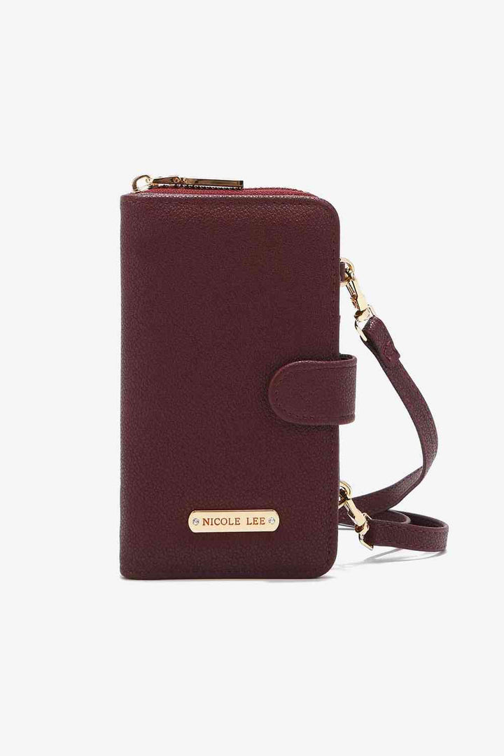 Nicole Lee USA Two-Piece Crossbody Phone Case Wallet Trendsi