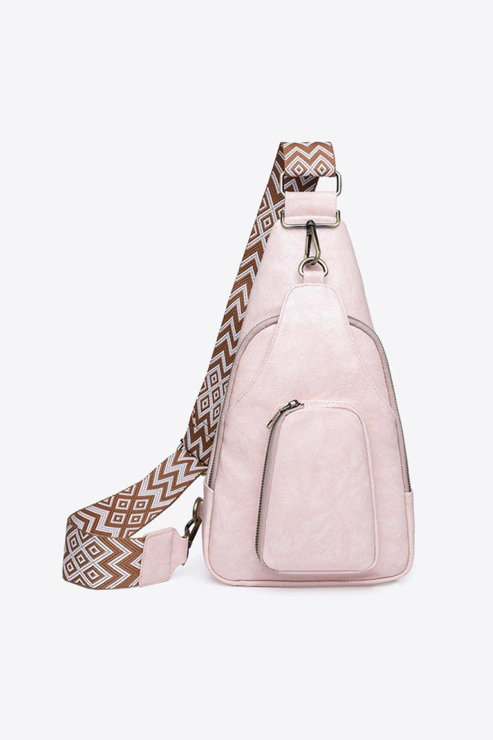 Baeful Take A Trip PU Leather Sling Bag - Super Amazing Store