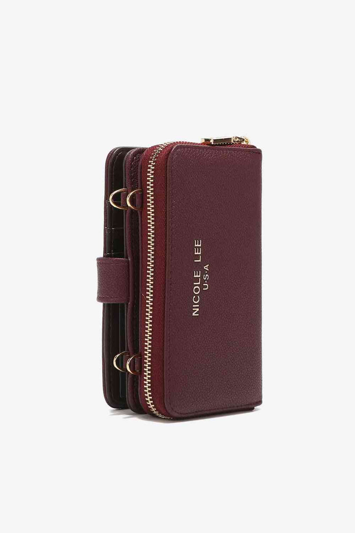 Nicole Lee USA Two-Piece Crossbody Phone Case Wallet Trendsi