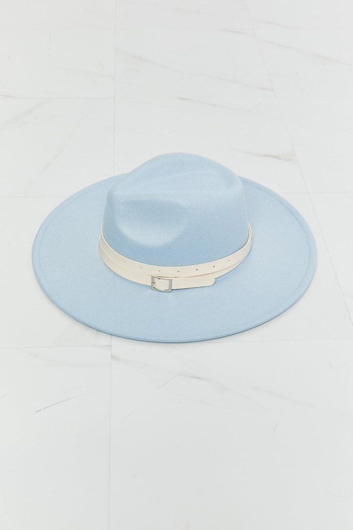 Fame Summer Blues Fedora Hat - Super Amazing Store