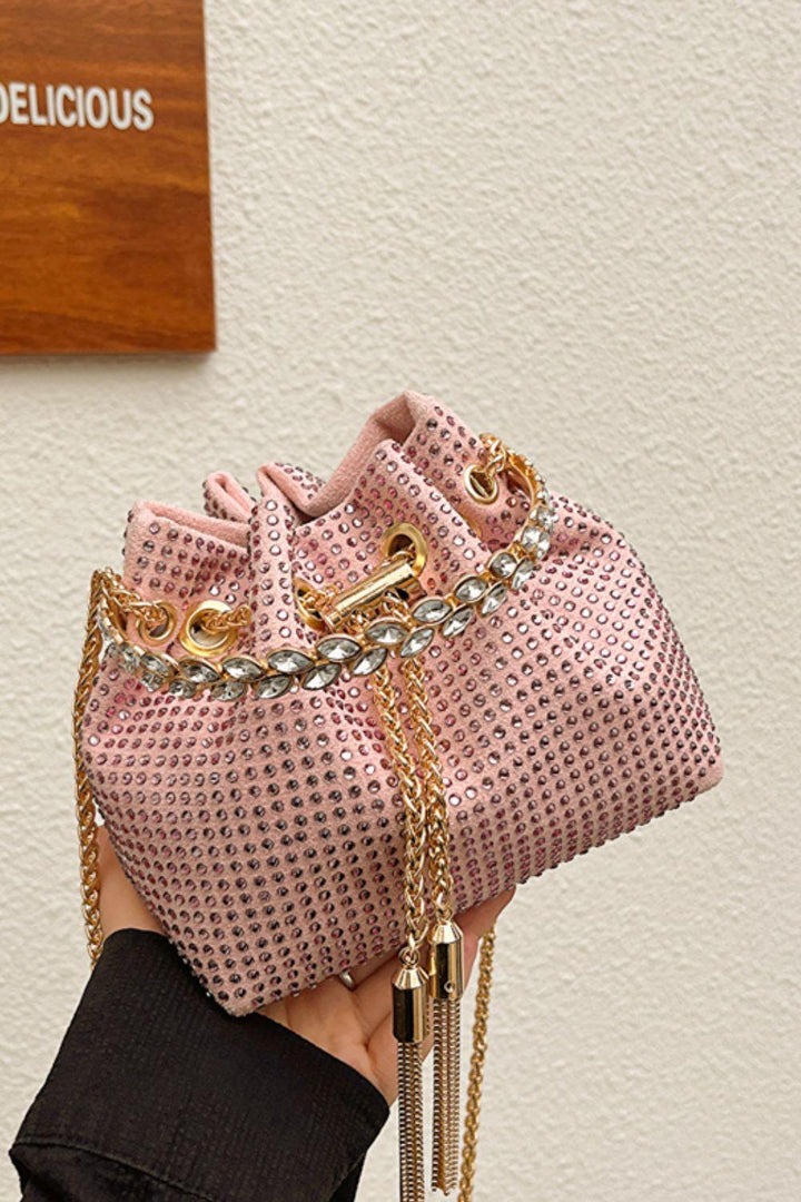 Glitter PVC Small Bucket Bag - Super Amazing Store